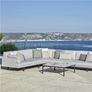 Sofá 2 plazas modular con brazo Long Island Point