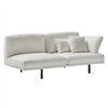 Sofá 2 plazas modular con brazo Long Island Point