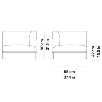 Sillón esquinero Long Island Point