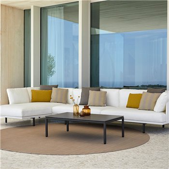 Sofá 2 plazas modular sin brazo Long Island Point