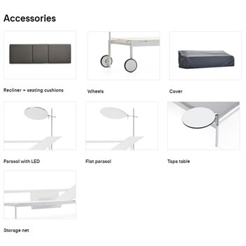 Sofá tumbona Sol+Luna Extremis