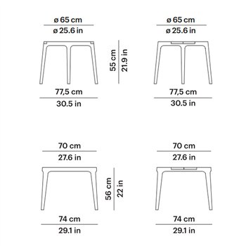 Mesa rincón Paralel Point