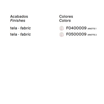 Lámpara pared/techo Ariette Flos