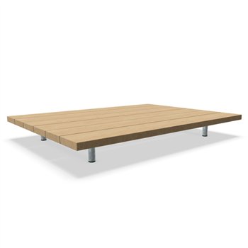 Mesa baja: Iroko