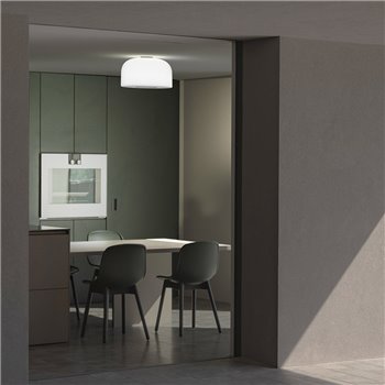 Lámpara techo Bellhop Glass Flos