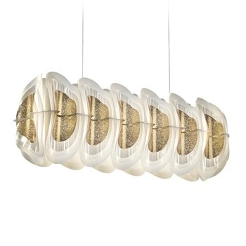 Lámpara suspensión Fiordlys lineal Slamp