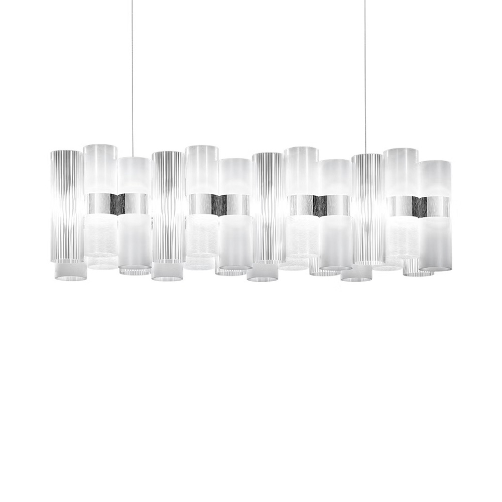 Lámpara suspensión La Lollo Linear Slamp