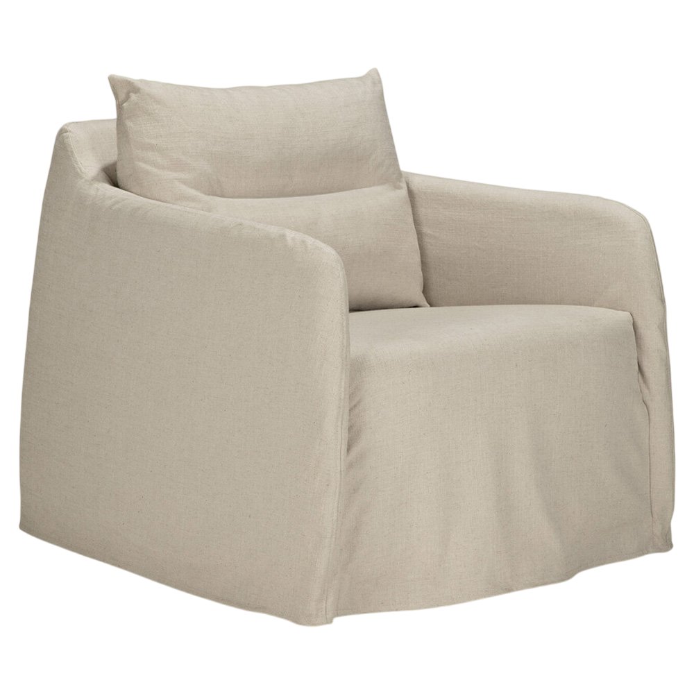 Sillón Weave: Tela Bone