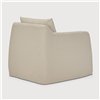 Sillón Weave: Tela Bone