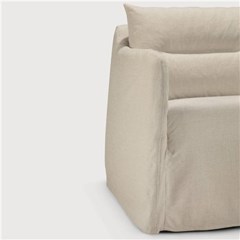 Sillón Weave: Tela Bone