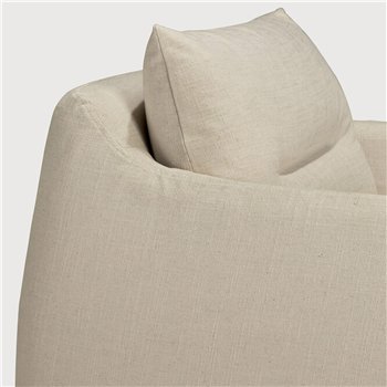 Sillón Weave: Tela Bone
