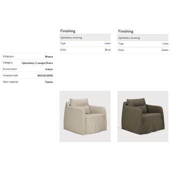 Sillón Weave Ethnicraft