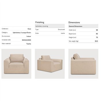 Sillón Ease Ethnicraft