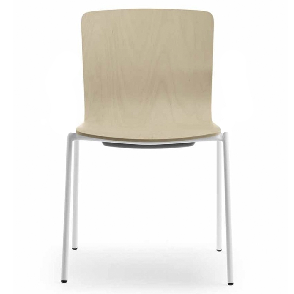 Silla Glove monocasco 4 patas metal Forma5