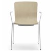 Sillón Glove monocasco haya 4 patas metal Forma5