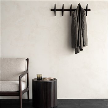 Perchero de pared PI: Caoba marrón