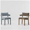 Silla comedor brazos Band teca Kettal