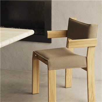 Sillón brazos Band aluminio Kettal