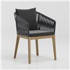 Sillón Teca brazos Bela Rope Bitta Kettal