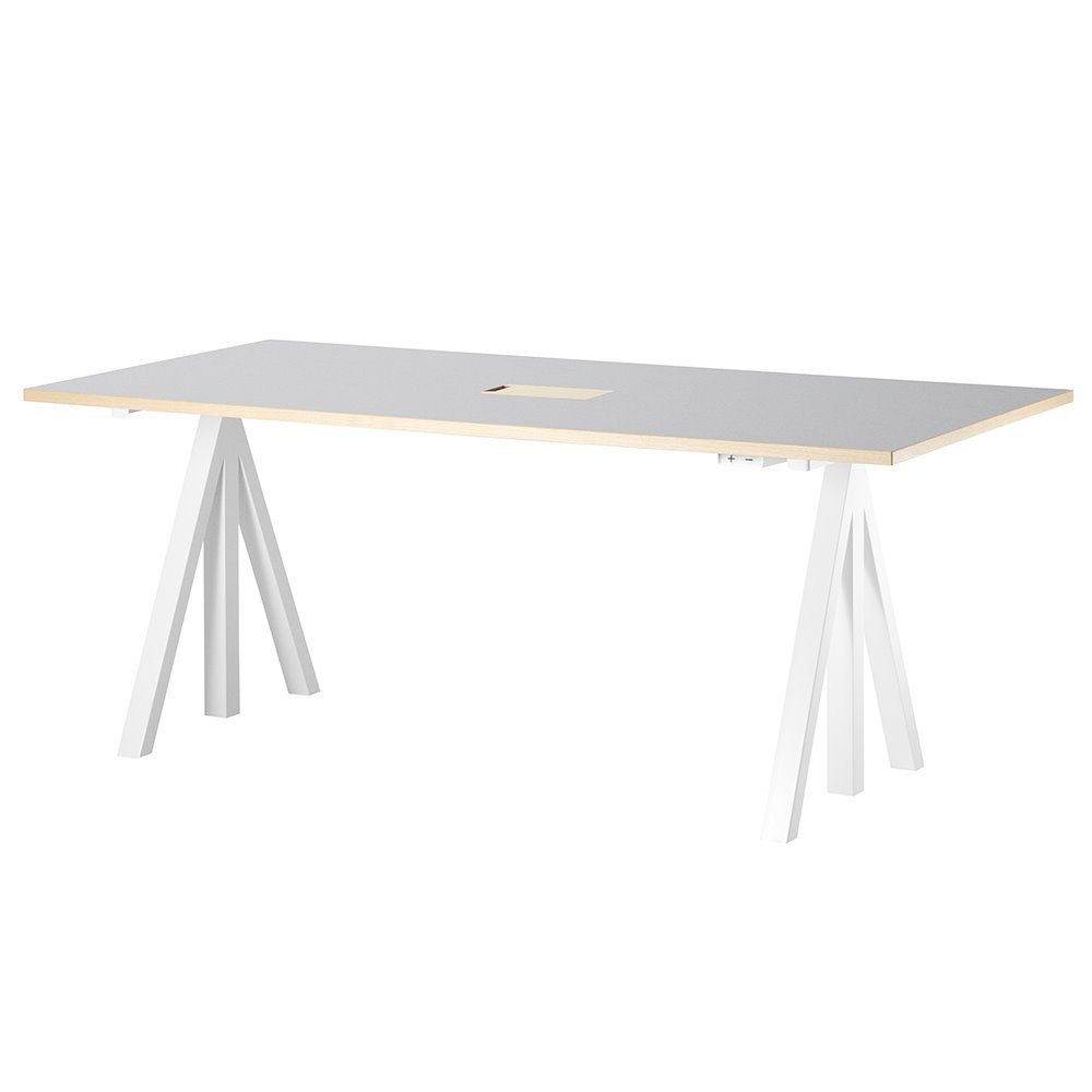 Mesa de conferencia altura regulable String Furniture