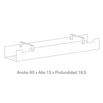 Bandeja para cables String Furniture
