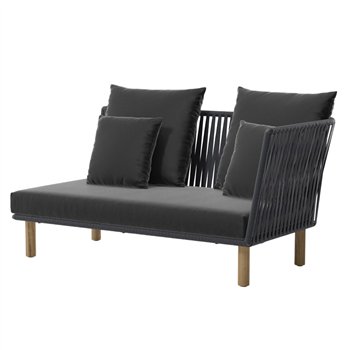 Módulo esquina Teca Bela Rope Bitta Kettal