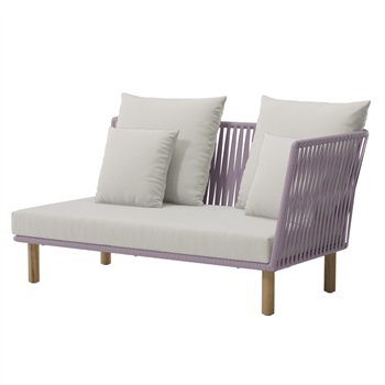 Módulo esquina Teca Bela Rope Bitta Kettal