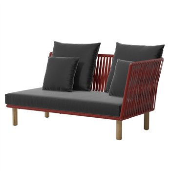 Módulo esquina Teca Bela Rope Bitta Kettal