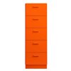 Cómoda alta Relief con zócalo - Orange