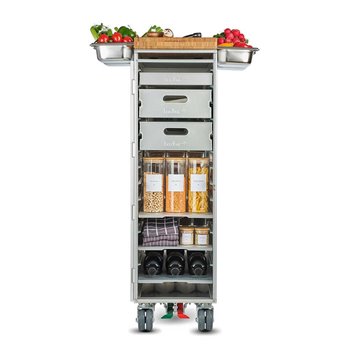 Trolley new worldmap Bordbar