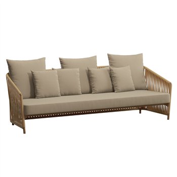 Sofá 3 Plazas Bela Rope Bitta Lounge Kettal