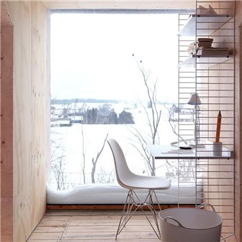 Librería con escritorio String Furniture