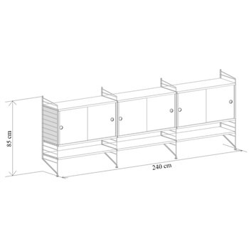 Aparador Salón F String Furniture
