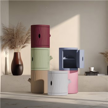 Mesa auxiliar Tronco Qeeboo