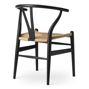 Silla Wishbone CH24 Colors Natural - Black oak