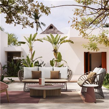 Mesa auxiliar Cala Ø48 Kettal