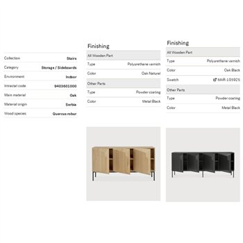 Aparador Stairs Ethnicraft