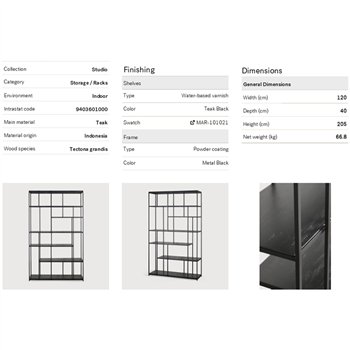 Estantería Studio Ethnicraft