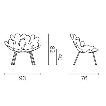 Butaca Filicudi Qeeboo