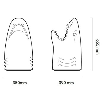 Paragüero Killer Qeeboo