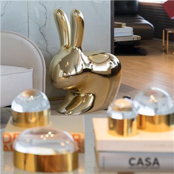 Silla Rabbit metal Qeeboo