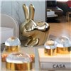 Silla Rabbit metal Qeeboo