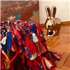 Silla Rabbit metal Qeeboo