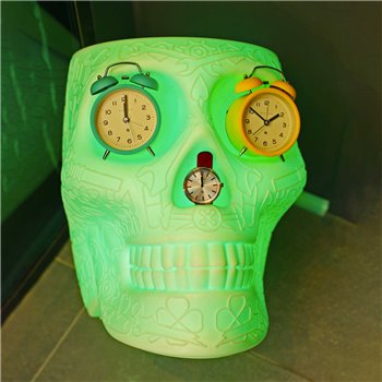 Taburete-mesa Mexico Luz Qeeboo