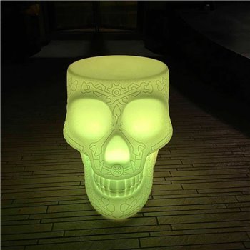 Taburete-mesa Mexico Luz Qeeboo