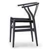 Silla Wishbone CH24 Colors Black - Haya Gris Antracita