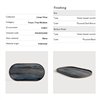 Bandeja Organic Graphite Oblong Ethnicraft