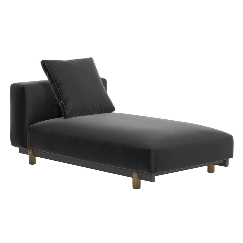 Chaise longue Teca Molo Kettal