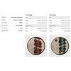 Bandeja Layered Dots Round Ethnicraft