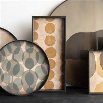 Bandeja Connected Dots Round Ethnicraft